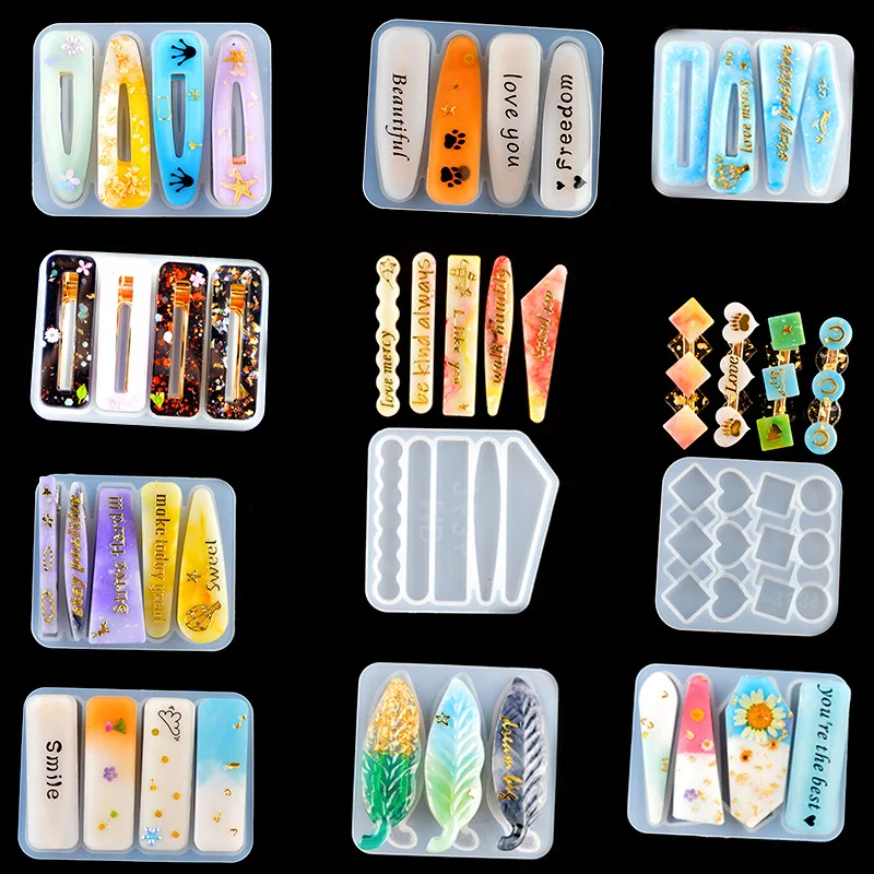 Serving Tray Mold - DIY Epoxy Resin Hair Clip Hairpin
