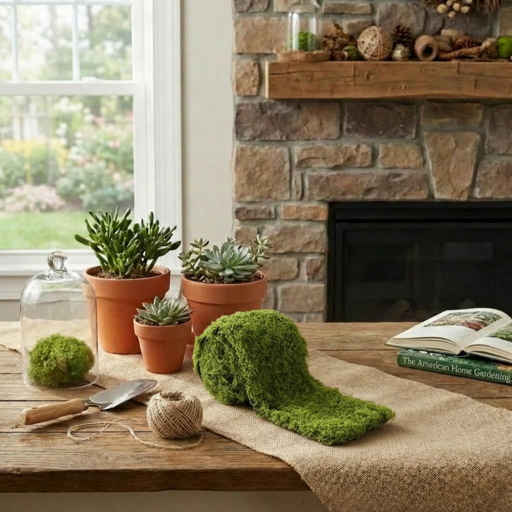 Fake Moss Mat,Artificial Moss  - Terrarium Moss Art review and price