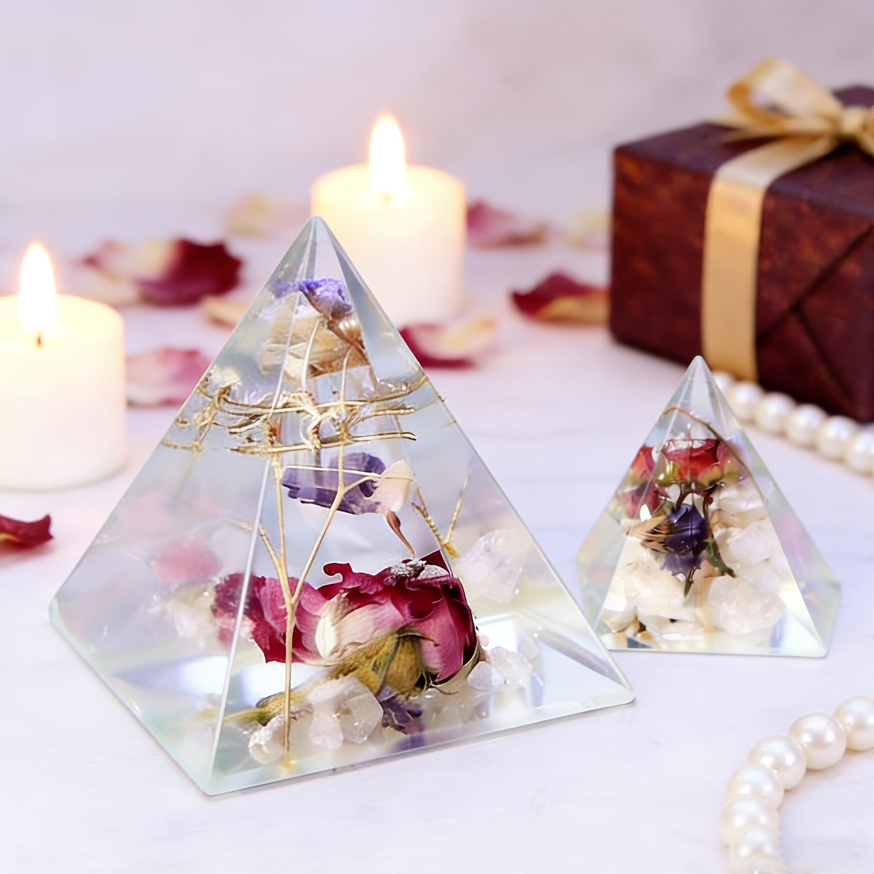 5pc - Pyramid Resin Molds of V - Resin Jewelry Kit review and price