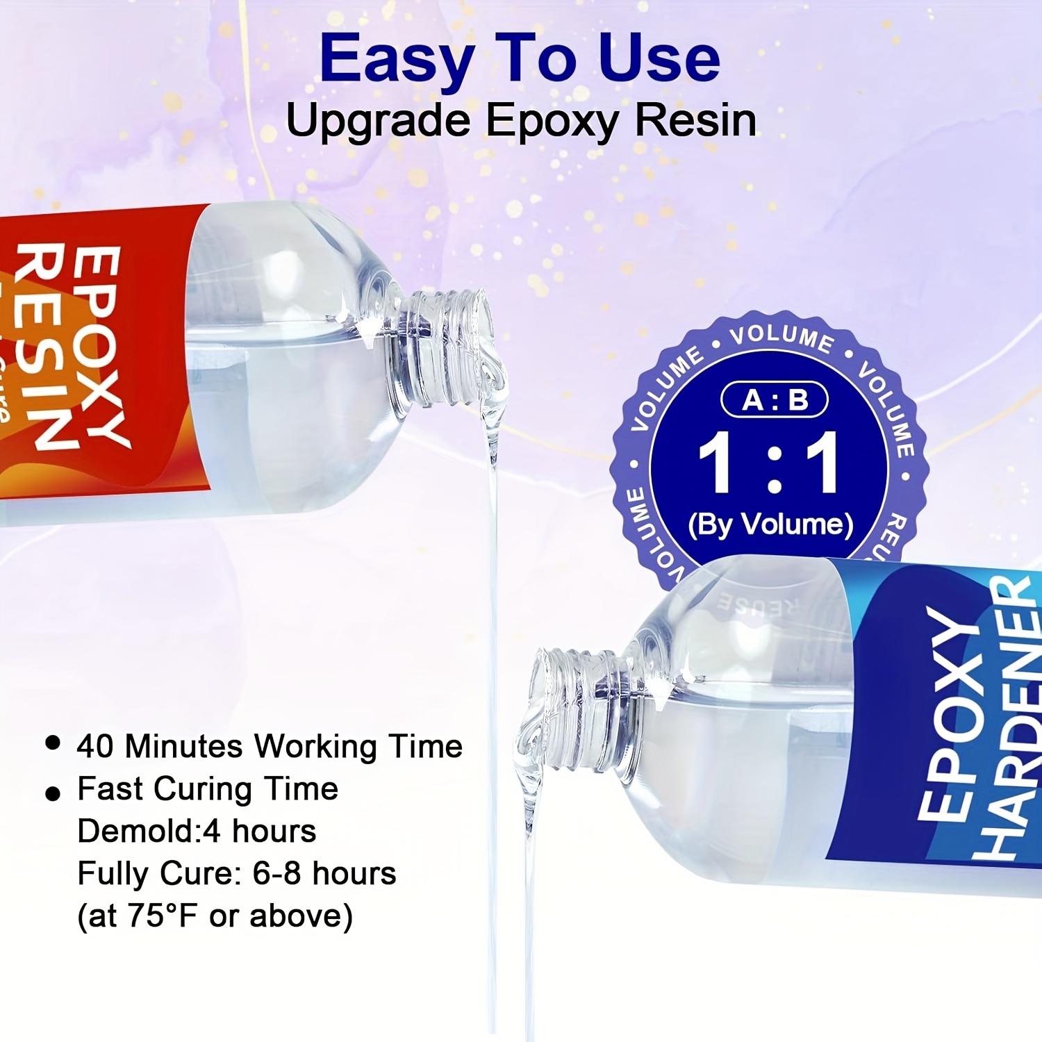 Clear Epoxy Resin Kit 8oz/16oz - Resin Jewelry Kit review and price