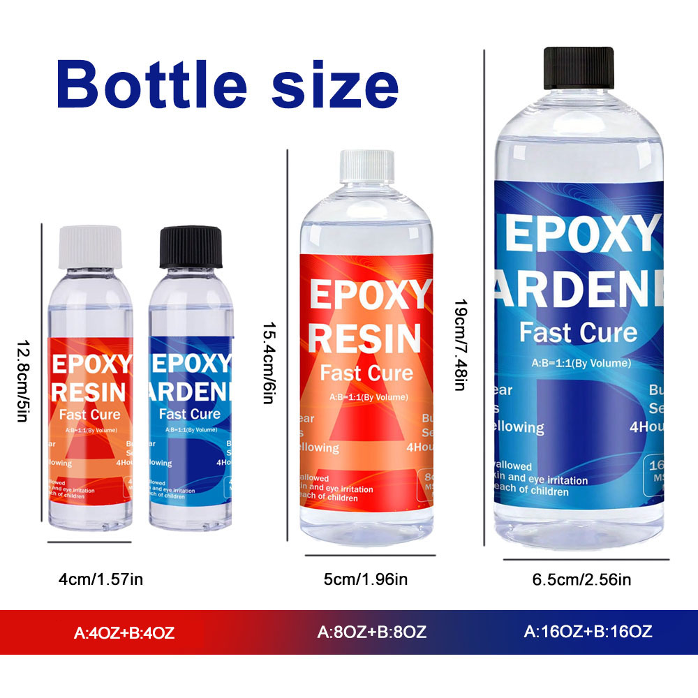 Clear Epoxy Resin Kit 8oz/16oz - Resin Jewelry Kit review and price