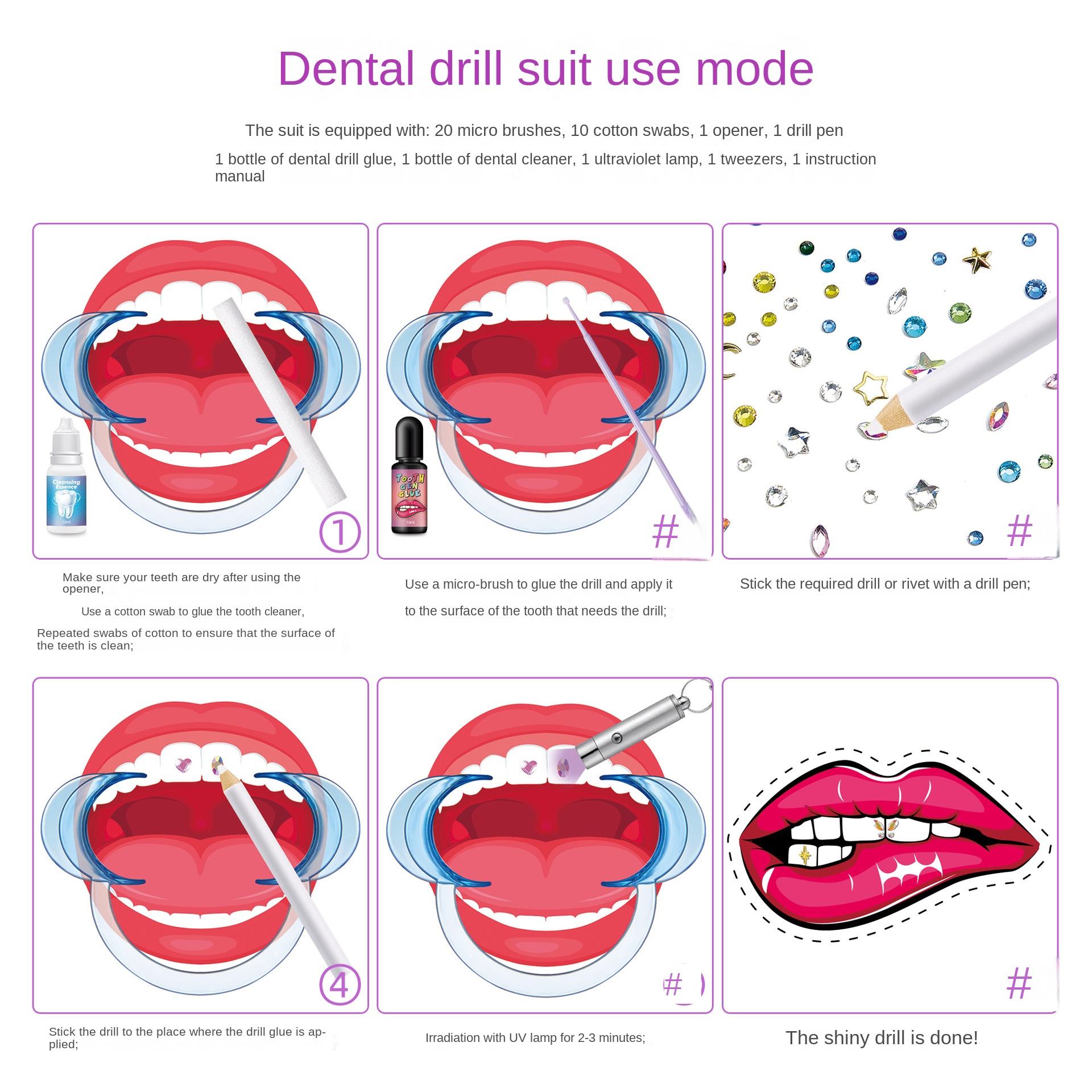 DIY Tooth Gem Kit Jewelry Gems - Resin Jewelry Kit review and price