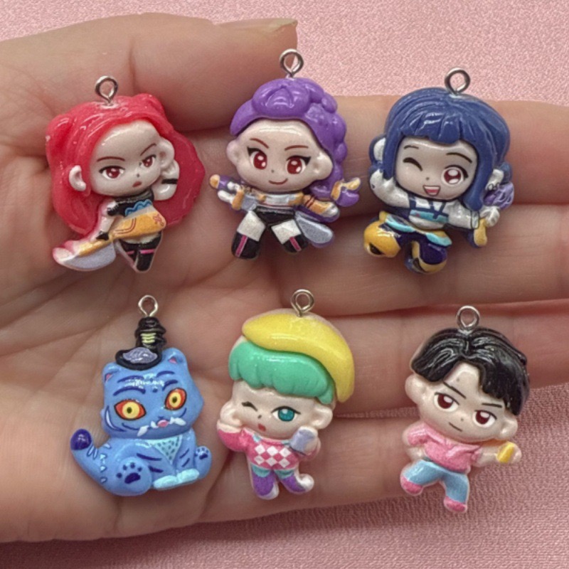 10pcs resin cartoon pendant, D - Resin Craft Projects review and price