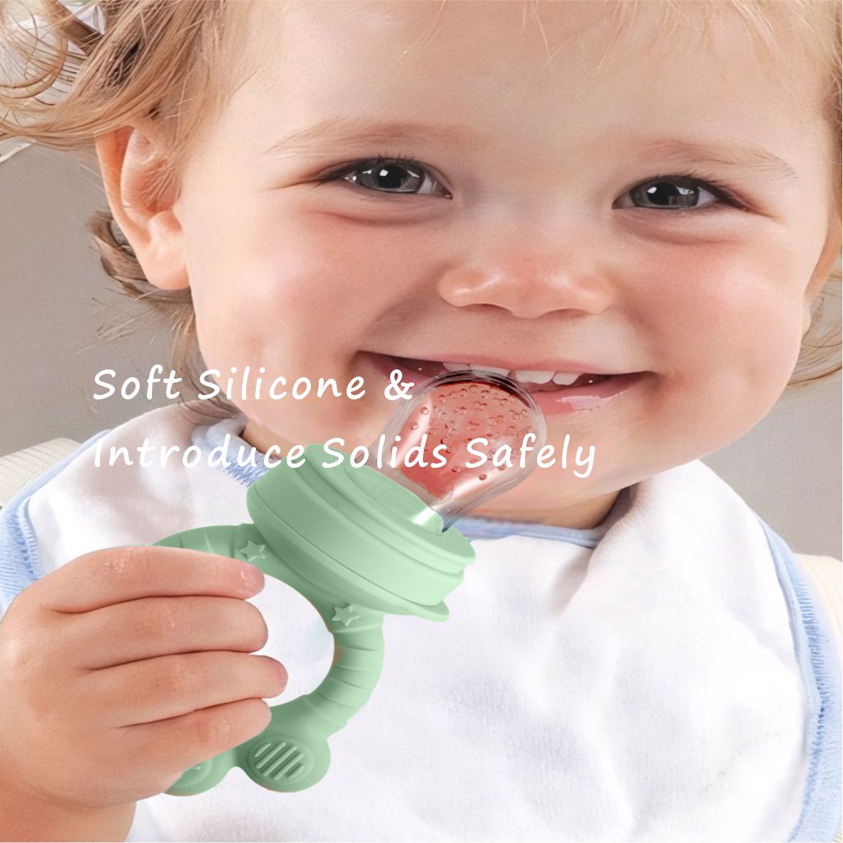 Baby Fruit Food Feeder & Freez - Silicone Mold Tray review and price