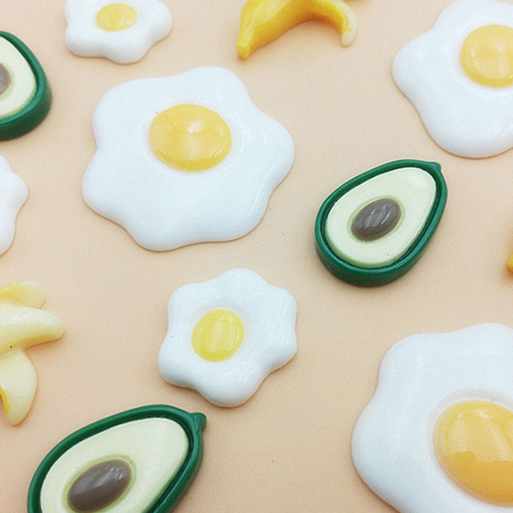 20Pcs Simulated Fried Egg Resi - Resin Craft Material review and price