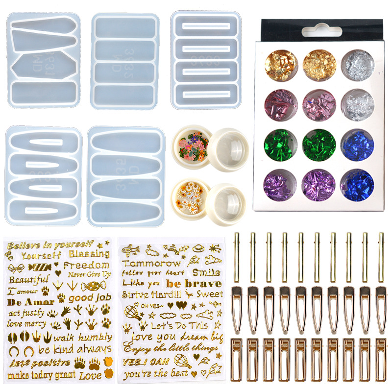 DIY Epoxy Resin Hair Clip Hair - Serving Tray Mold review and price