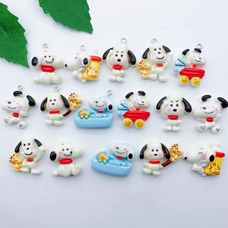 12pcs resin cartoon dog pendan - Resin Craft Projects review and price