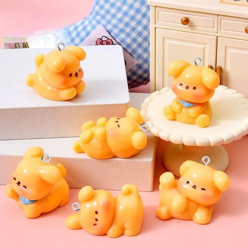 10Pcs Cute Cartoon Dog Acrylic - Resin Craft Projects review and price