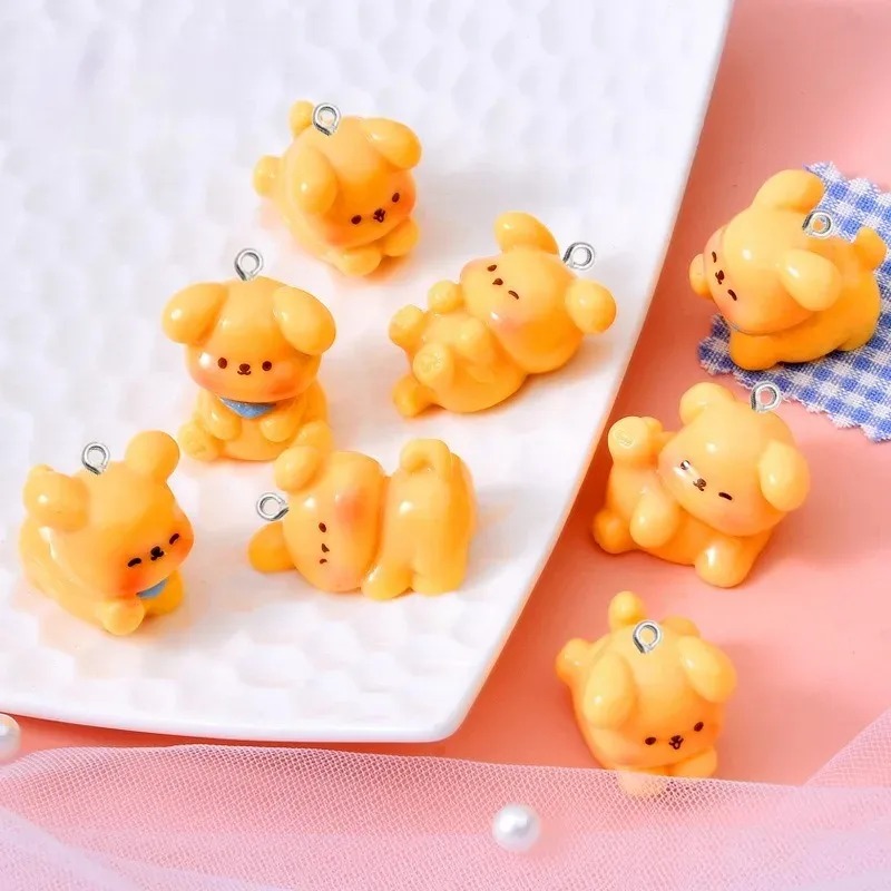 10Pcs Cute Cartoon Dog Acrylic - Resin Craft Projects review and price