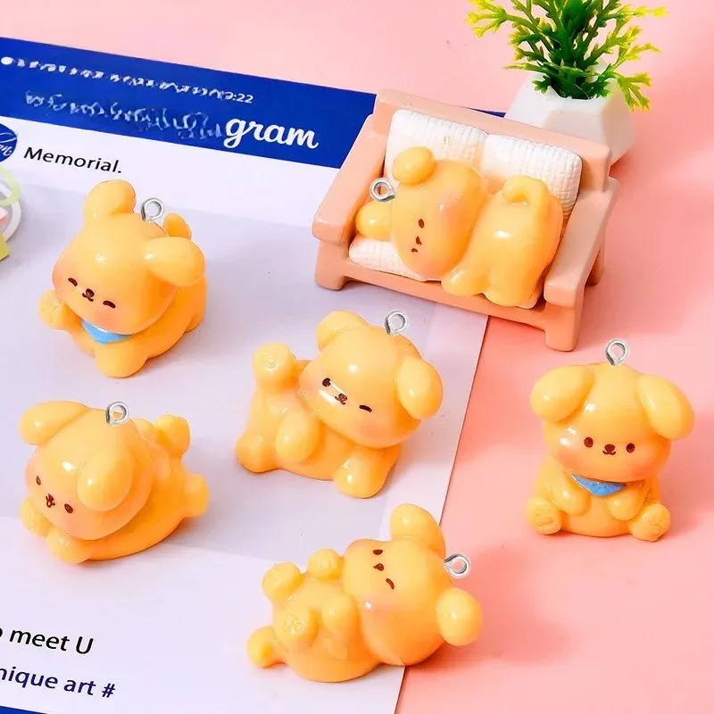 10Pcs Cute Cartoon Dog Acrylic - Resin Craft Projects review and price