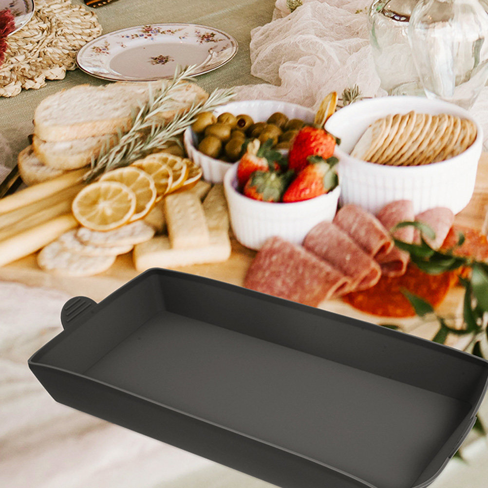 2Pcs Rectangular Nonstick Sili - Silicone Mold Tray review and price